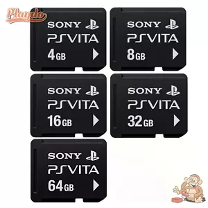 PS Vita Memory Card Sony Official 64GB 32GB 16GB 8GB 4GB For Playstation Vita - Picture 1 of 23