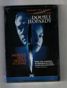 SEALED NEW DVD: DOUBLE JEOPARDY, Tommy Lee Jones, Special Features W/S Rated R - Picture 1 of 3