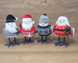 Wondershop Target Fabric Spritz Bird Winter /Christmas Bundle Of 4 Birds 2022 - Picture 1 of 21