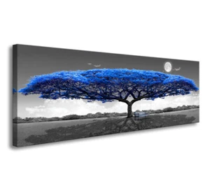 Quadro su tela Quadri moderni albero 120 x 40 cm modello 5740 - Foto 1 di 1