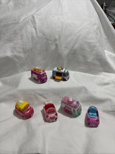 Shopkins Konvolut 6 süße Autos mit süßen Fahrern 2019 - Bild 1 von 10