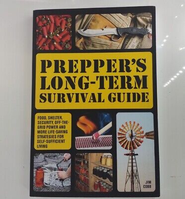 Prepper's Long-Term Survival Guide Book • 11.95$