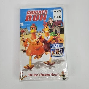 Chicken Run VHS Tape Dreamworks Sealed 2000 - Picture 1 of 2