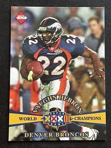 VAUGHN HEBRON ~ 1998 Collector's Edge Super Bowl XXXII #13 ~ BRONCOS - Picture 1 of 2