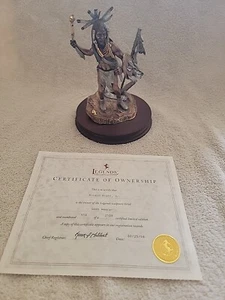 C.A. Pardell Skulptur SCHÄRPENTRÄGER 950/2500 Mixed Media Legenden - Bild 1 von 11