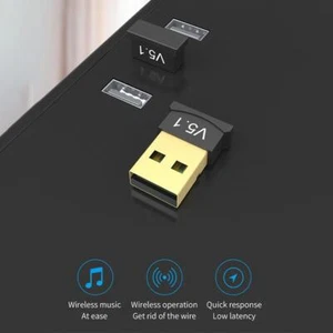New USB Wireless Bluetooth 5.1 Adapter Dongle Transmitter M9J9 Receiver E6I3 - Picture 1 of 11