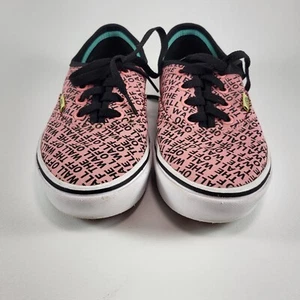 Vans Off The Wall Pink Comfy Cushion Sneakers Size Men 6/ Women 7.5 EUC - Picture 1 of 9