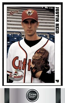 Justin Reid 1999 Multi-Ad Williamsport Crosscutters #19 Pirates - Image 1 of 2