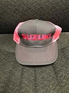 Suzuki pink and gray women’s baseball cap - Picture 1 of 4