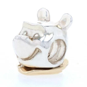 NEW Chamilia Disney "Pooh" Charm - 14k Yellow Gold Sterling Silver DIS-204 - Picture 1 of 8
