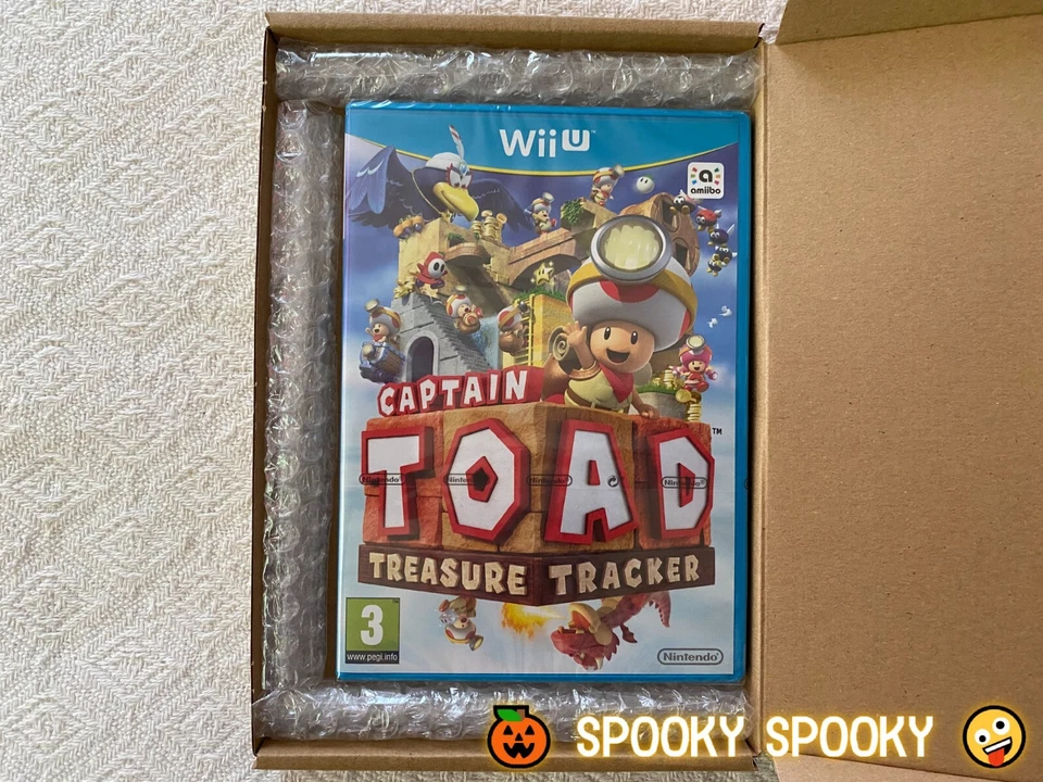 Captain Toad Treasure Tracker Nintendo Wii U - UK PAL New Sealed - Tracked - Image 1 of 4