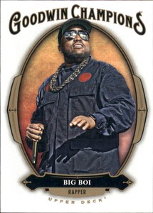 2020 Upper Deck Goodwin Champions #3 Big Boi - NM-MT