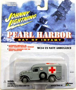 Johnny Lightning Pearl Harbor Day of Infamy WC54 US Navy Ambulance NIB - Picture 1 of 5