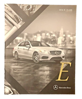 Mercedes Benz E250 2016 E350 E400 E63 AMG catálogo de folletos de auto nuevo de 26 páginas Foto 1 de 4