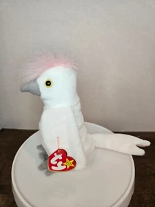 KuKu the Cockatoo Bird TY Beanie Babies 1997 - Imagen 1 de 7