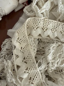 Konvolut Erzgeb. Klöppelspitze - Bild 1 von 12