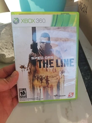 Spec Ops The Line (XBOX 360, 2012) CIB. Tested Clean - Great Shooter - Image 1 of 4