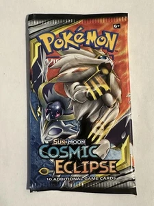Pokémon TCG: Sun & Moon Cosmic Eclipse Booster Pack Tag Team New Sealed - Imagen 1 de 2