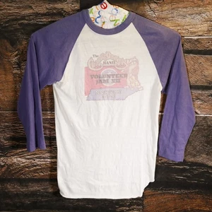 Vintage 1981 Charlie Daniels Band Shirt Rare Raglan Tshirt Large 42-44 80s - Picture 1 of 9