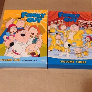 2003 & 2005 Family Guy Dvds Volume 1, 2 ,3 - Picture 1 of 4