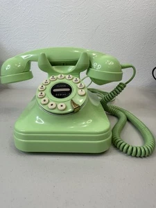 Tylko części Ceramika Stodoła Grand Phone Obrotowa tarcza Pulpit Miętowy Przycisk - Zdjęcie 1 z 7