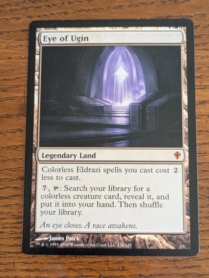 MTG - Eye of Ugin - Worldwake - Near Mint Condition - Image 1 of 3