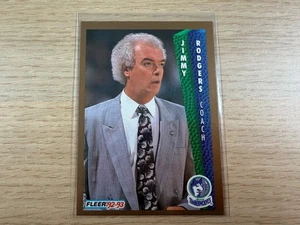 Jimmy Rodgers (Coach) Minnesota Timberwolves Fleer 1992-93 BNA Basketball Card - Picture 1 of 2