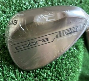 Cobra Golf Snakebite 48° Pitching Wedge 8° Bounce KBS Hi-Rev 2.0 Stiff Flex, New - Picture 1 of 9