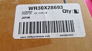 GE Frigorífico MONTAJE MÁQUINA DE HIELO - OEM Parte No. WR30X28693 - ¡Nuevo! (Caja abierta) - Imagen 1 de 9