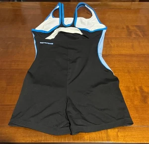 Costume Intero Donna Arena Acquatics Nero e Blu 48 - Foto 1 di 3