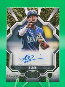 Ryan Bliss 2025 Topps Tier One Break Out autógrafo novato automático 45/299 - Imagen 1 de 2