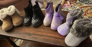 Lot Of Baby Boots Size 2 wonderful nation - Picture 1 of 6