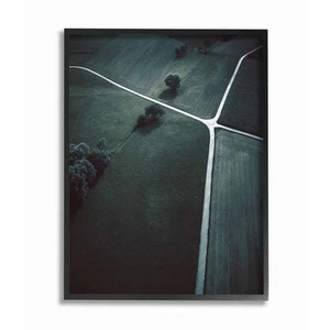 Stupell Crossroads Landscape Photography, 11 x 14, Design By Multi-Color 11 x 14 - Picture 1 of 5