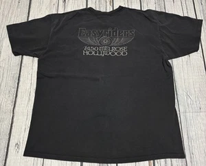 Vintage Harley Davidson Shirt Mens XL 1990 Easy Riders Melrose Hollywood Biker - Picture 1 of 12
