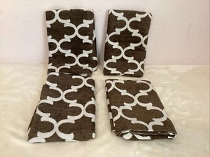 Starscity 18” X 18” Brown Pillow Cushion Covers (Set Of 4) - New In Packages - Picture 1 of 9