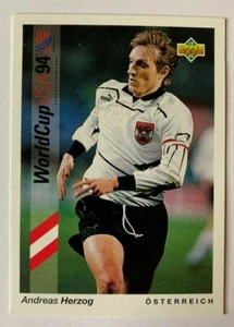 Andreas HERZOG Austria Upper Deck 1993 Usa 94 Preview N.80 IT-ES - Picture 1 of 2