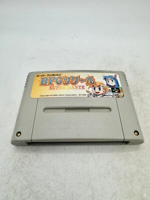Nintendo Super Famicom SFC RPG Maker Super Dante JPN Import US SELLER Tested - Image 1 of 3