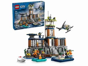 LEGO 60419 City Estación de Policía en la Isla Prisión, 3 Policías, 4 Presos - Imagen 1 de 12