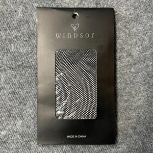 Windsor Black Fish Net Sheer Black with Sparks - Picture 1 of 4