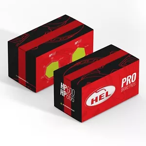 Front HP666 HEL Track Brake Pads BMW X3 E83 xDrive 25i (09/08-12/11) - Picture 1 of 5