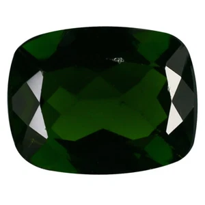 2,06 quilates corte cojín (9 x 7 mm) sin calentar/sin tratar diópsido cromado verde - Imagen 1 de 1
