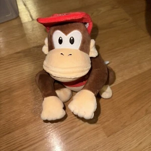 Little Buddy Super Mario Diddy Kong 7" 1587 All Star Collection Stofftier Plüschtier - Bild 1 von 3