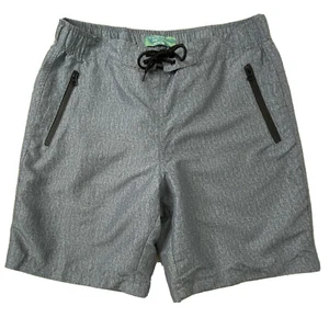 Primark Badeshorts Herren Gr. Medium Badehose Badeanzug Boardshorts blau-grau - Bild 1 von 10