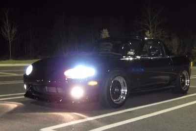 氙气卤素雾灯驾驶灯套件适用于 1999 年 2000 年马自达 MX-5 Miata NB 99 — 第 1/4 张图片