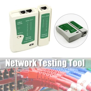 RJ45/RJ11 Cat5e Cat6 Professional Super Network Lan Cable Tester Test Tool New - Bild 1 von 7