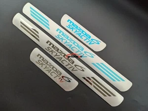 For Mazda 6 Car Accessories Door Sill Protector Scuff Plate Door threshold Cover - Foto 1 di 12