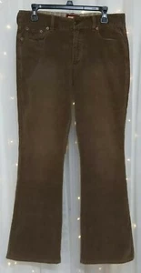 Vintage Hollister Co.  Brown 5 Pocket Flare Leg Corduroy Pants size 9 - Picture 1 of 12