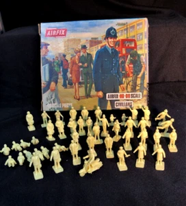 Vintage Civil 48 Piezas HO & 00 AIR FIX Patrón NO S6 en Caja Original - Imagen 1 de 4