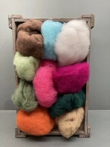 Felting or Stuffing Wool Carded Lambswool 200g - Picture 1 of 5