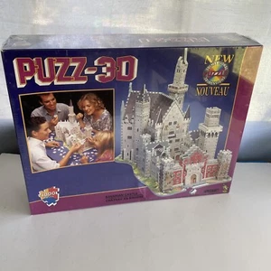 Bavarian Castle PUZZ 3-D Puzzle 1000 pc Wrebbit New Factory Sealed Box - Picture 1 of 12